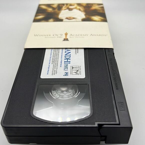 Gandhi: His Triumph‎ Changed the World Forever (VHS, 2001, 2-Tape Set) - Picture 3 of 3